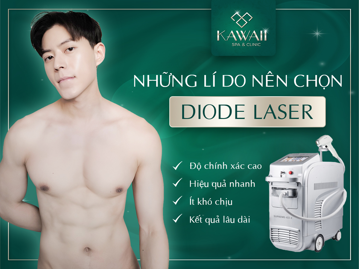 những lí do nên chọn Diode laser